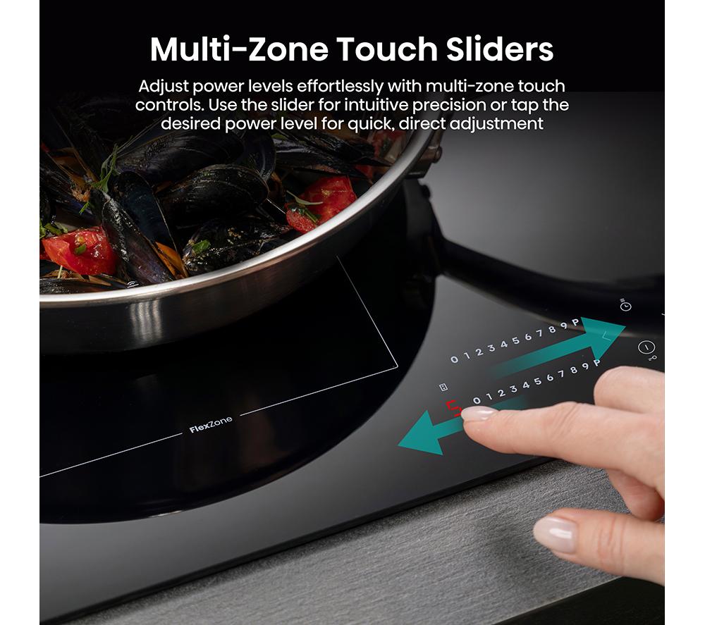 HISENSE HIC8422BSC 80cm Electric Induction Hob - Black image number 4 of 18