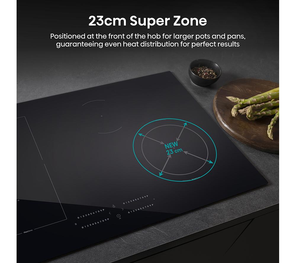 HISENSE HIC8422BSC 80cm Electric Induction Hob - Black image number 7 of 18