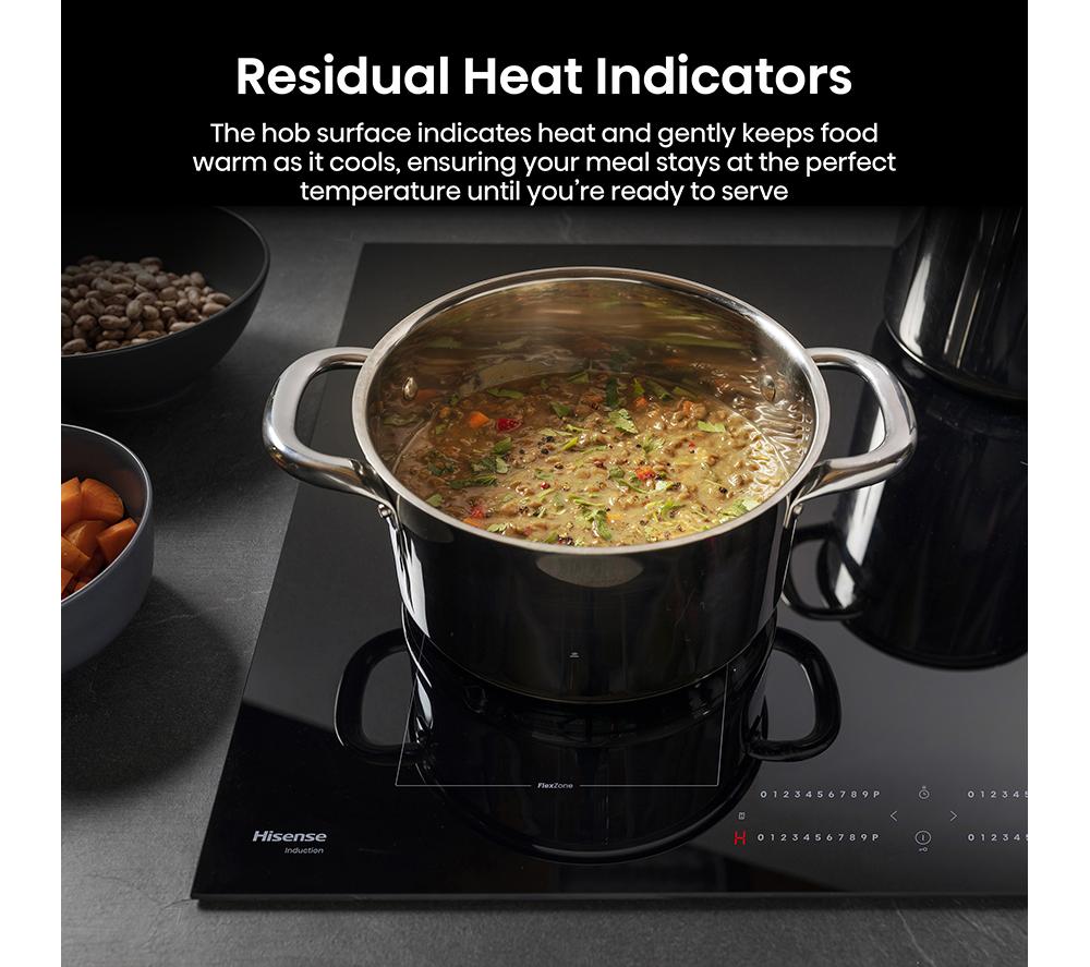 HISENSE HIC8422BSC 80cm Electric Induction Hob - Black image number 11 of 18