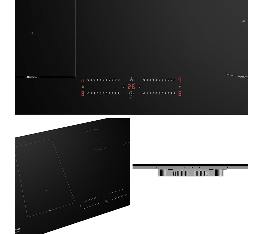 HISENSE HIC8422BSC 80cm Electric Induction Hob - Black image number 15 of 18