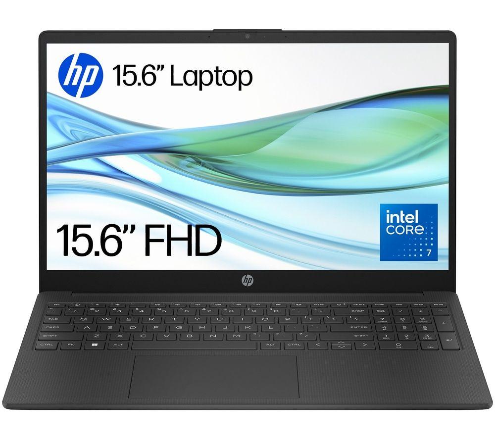 HP 15-fd1500sax 15.6inch Laptop - IntelÂ®CoreÂ™ 7, 512 GB SSD, Black