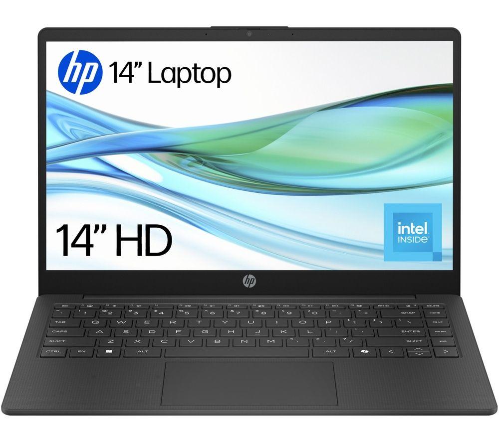 HP 14-ep2500sa 14inch Laptop - Intel®N150, 128 GB UFS, Jet Black
