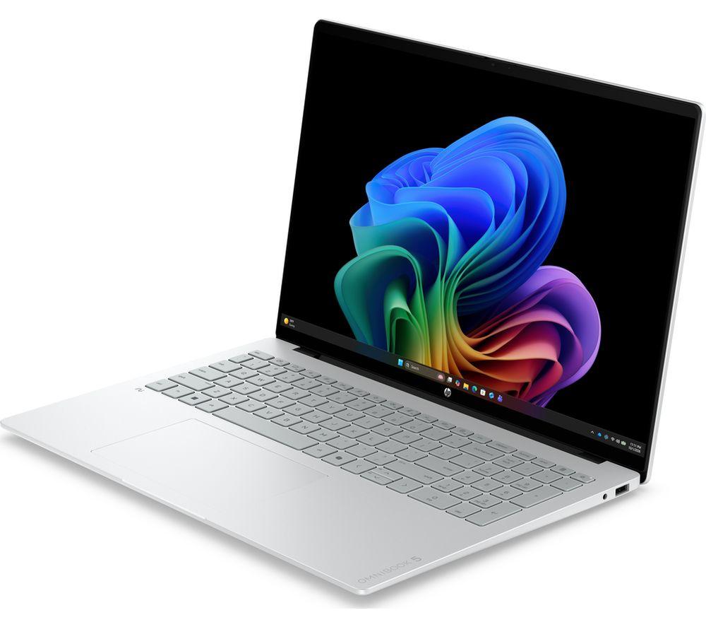 HP OmniBook 5 AI 16" Laptop - AMD Ryzen AI 7, 512 GB SSD, Silver image number 2 of 5