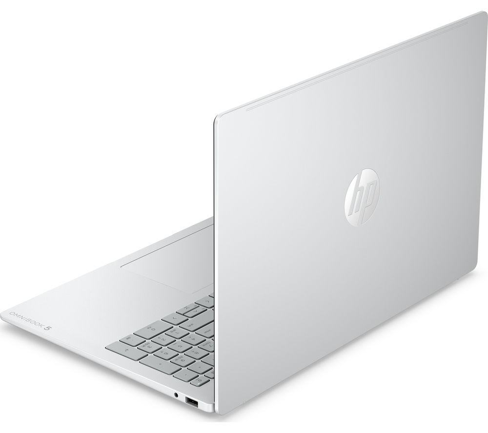 HP OmniBook 5 AI 16" Laptop - AMD Ryzen AI 7, 512 GB SSD, Silver image number 5 of 5