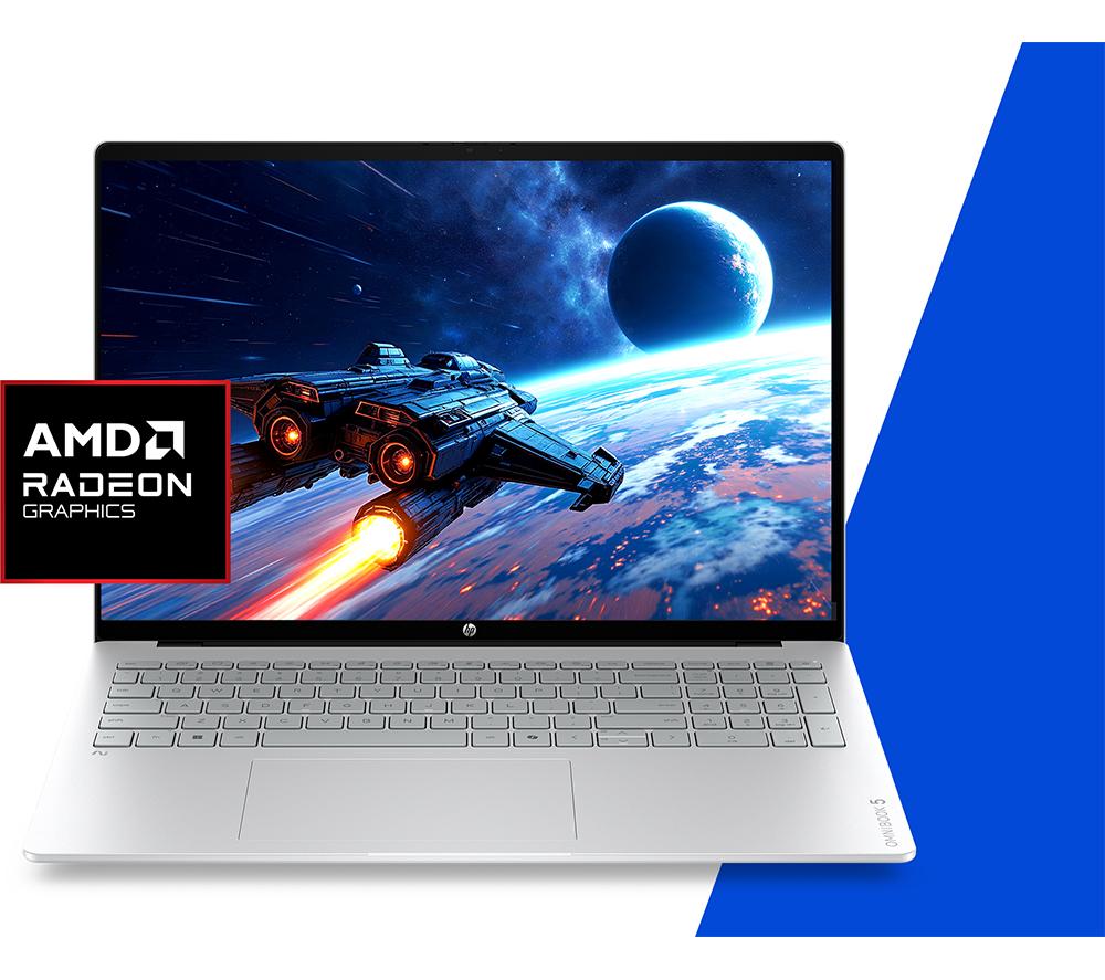 HP OmniBook 5 AI 16" Laptop - AMD Ryzen AI 7, 512 GB SSD, Silver image number 15 of 27