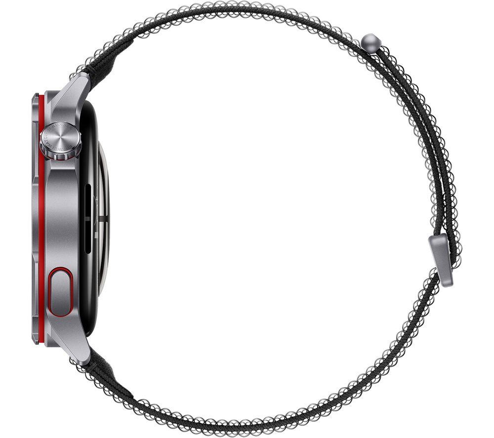 HUAWEI Watch GT Runner 2 - Titanium with Midnight Black Woven Strap, 43.5 mm image number 3 of 6