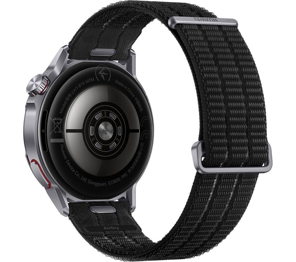 HUAWEI Watch GT Runner 2 - Titanium with Midnight Black Woven Strap, 43.5 mm image number 4 of 6