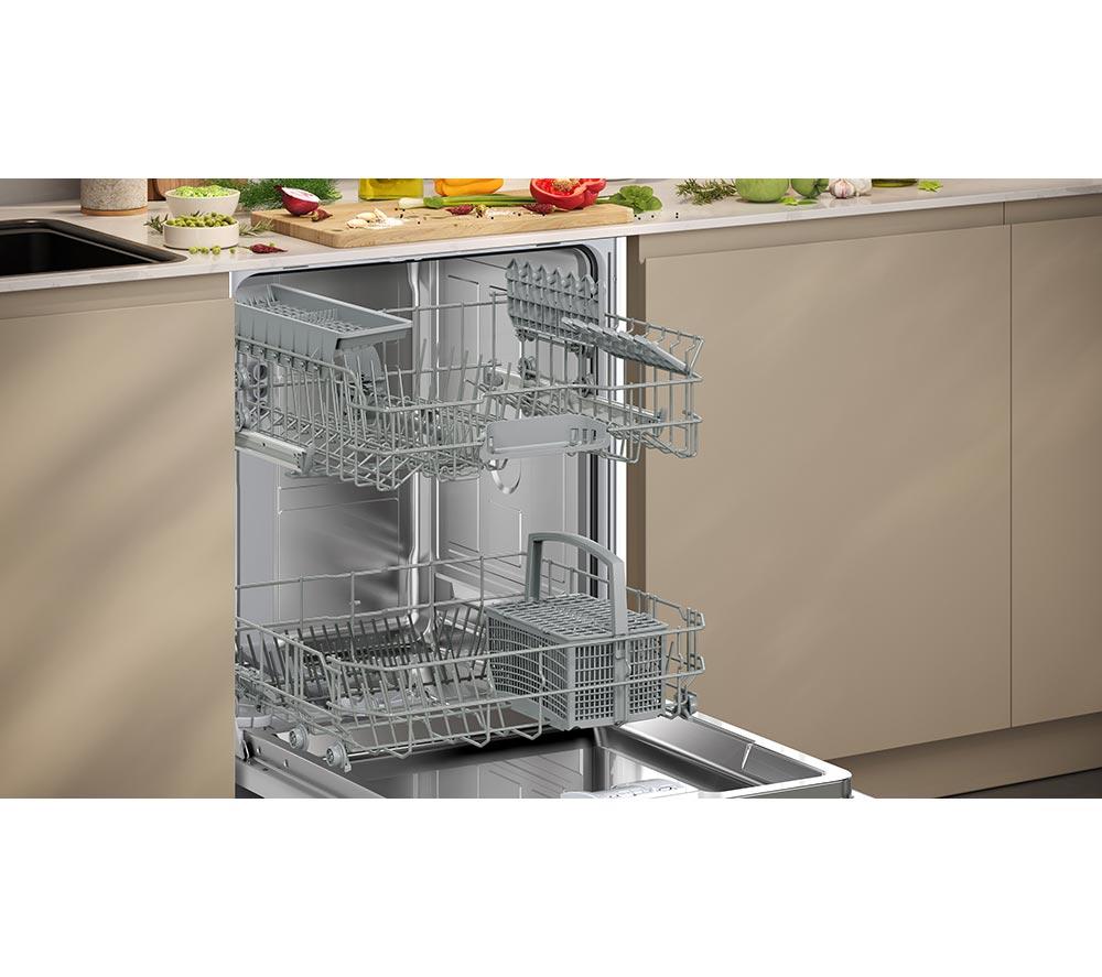 NEFF N30 S153HKX06G Full-size Fully Integrated WiFi-enabled Dishwasher image number 5 of 12