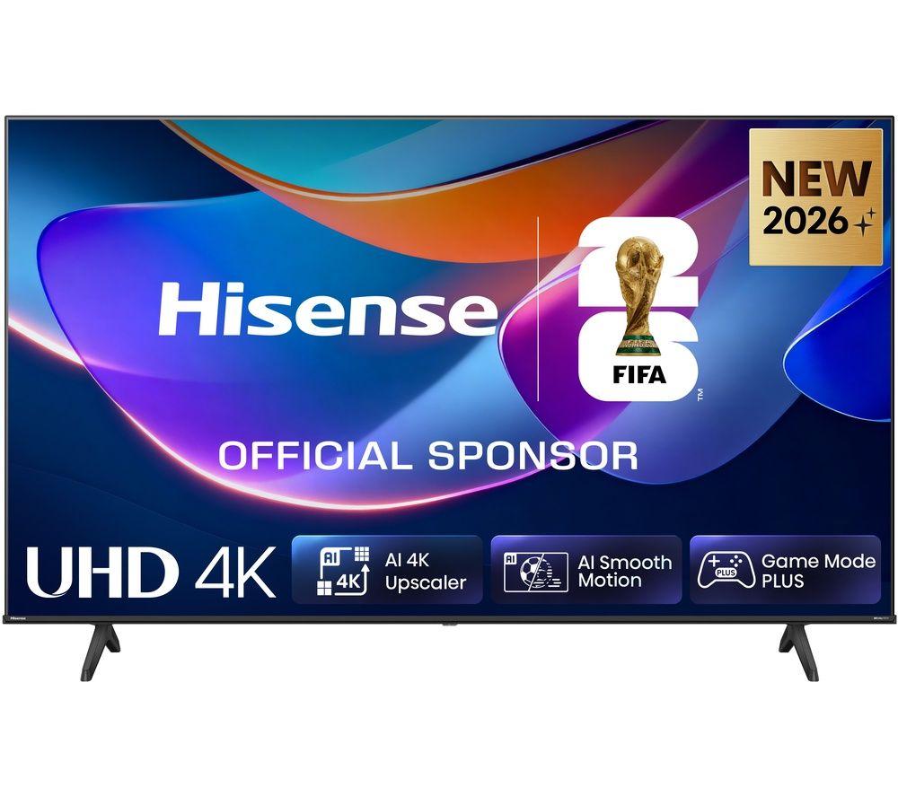 58inch HISENSE A6S  LED 4K HDR Smart TV with Freely - 58A6STUK
