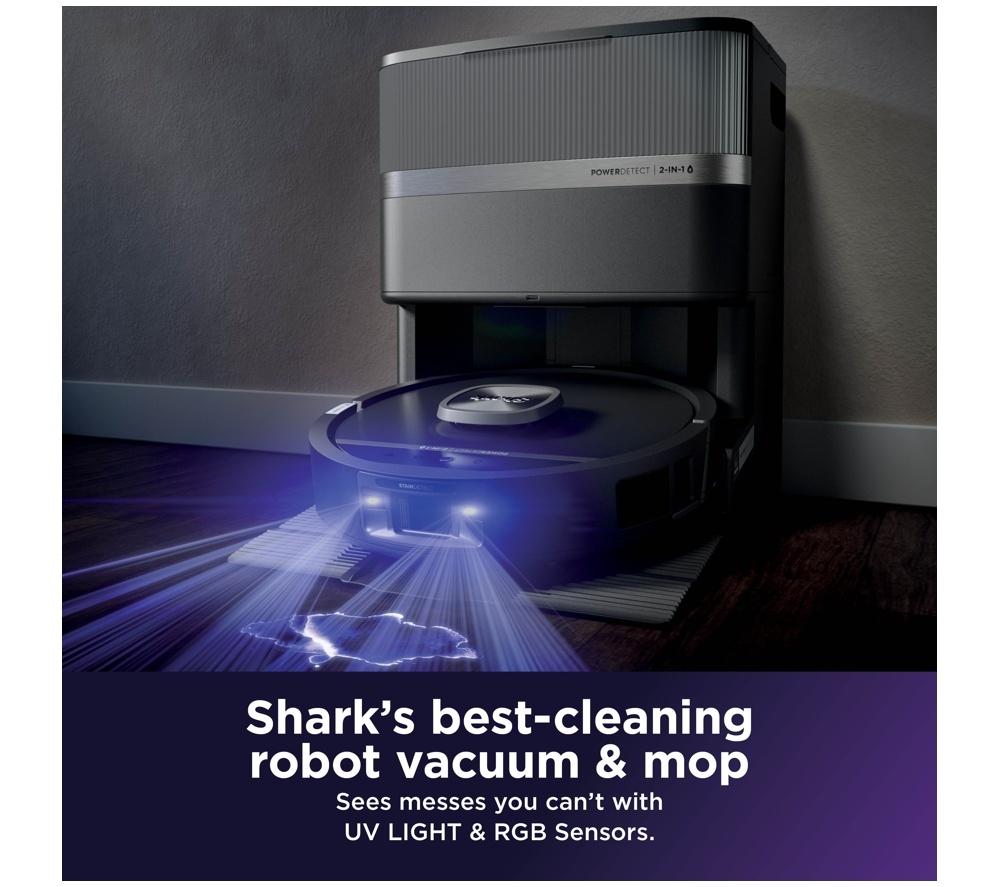 SHARK PowerDetect UV Reveal RV3000XEUK Robot Vacuum Cleaner &ndash; Black image number 2 of 10