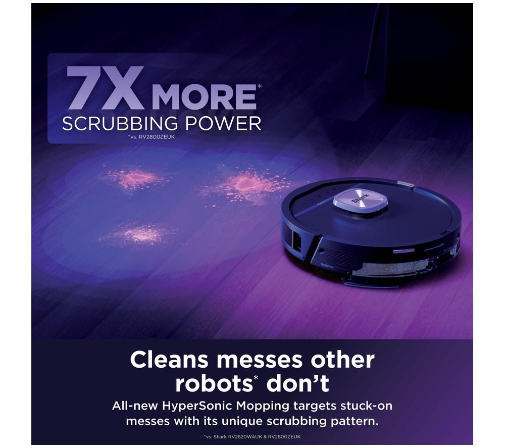 SHARK PowerDetect UV Reveal RV3000XEUK Robot Vacuum Cleaner &ndash; Black image number 4 of 10