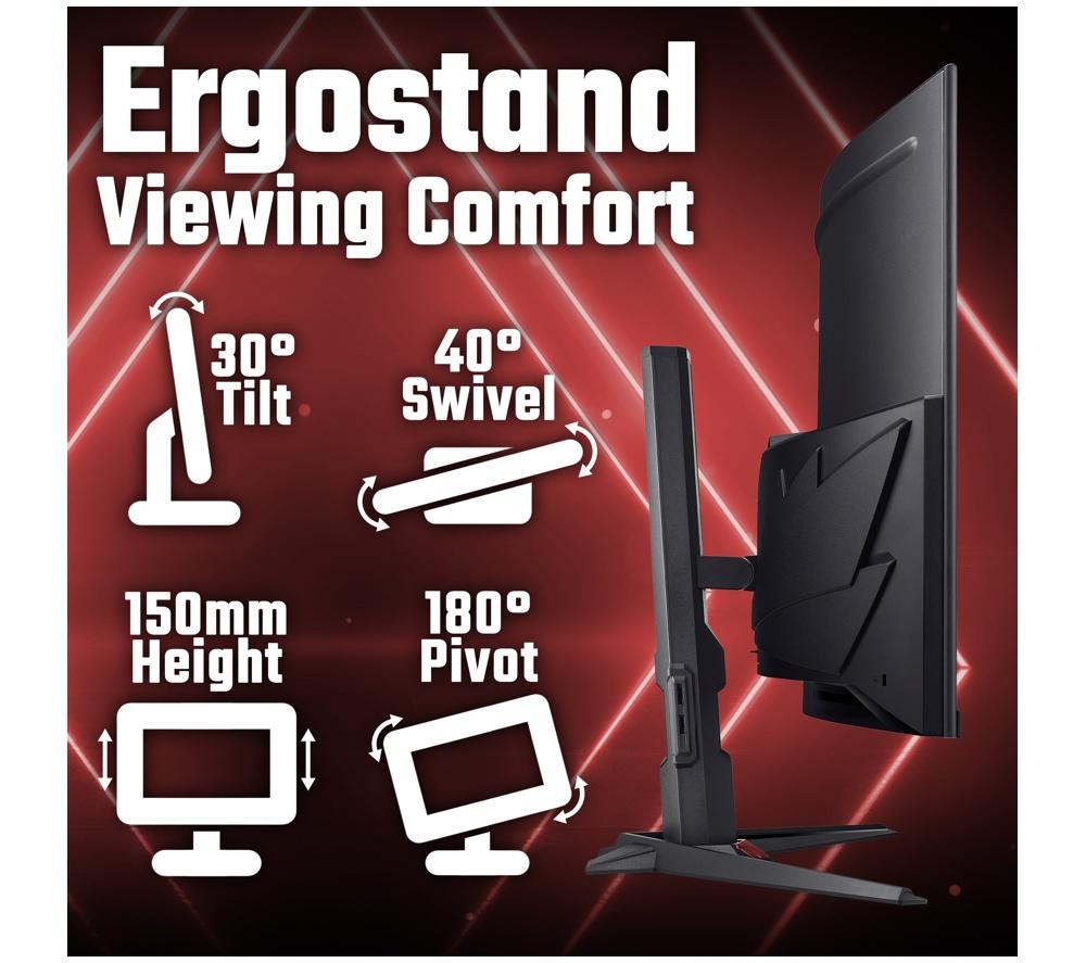 ACER Nitro XZ323QUP1 Quad HD 31.5" Curved VA LCD Gaming Monitor - Black image number 7 of 9