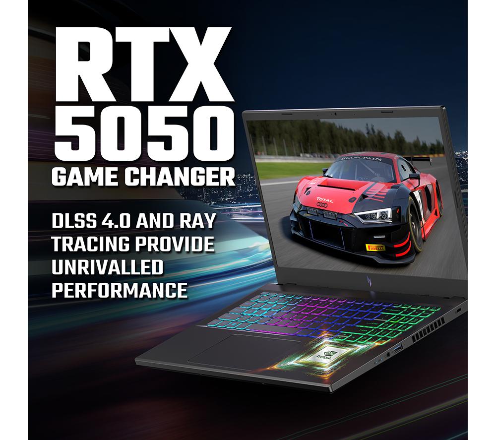 ACER Nitro V15 15.6" Gaming Laptop - AMD Ryzen 5, RTX 5050, 512 GB SSD image number 4 of 11