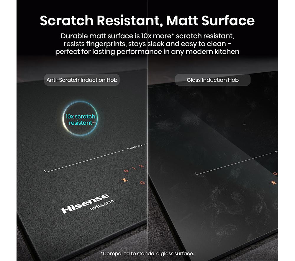 HISENSE Hi8 HI6443SRWF 60 cm Electric Induction Hob - Matte Black image number 4 of 26