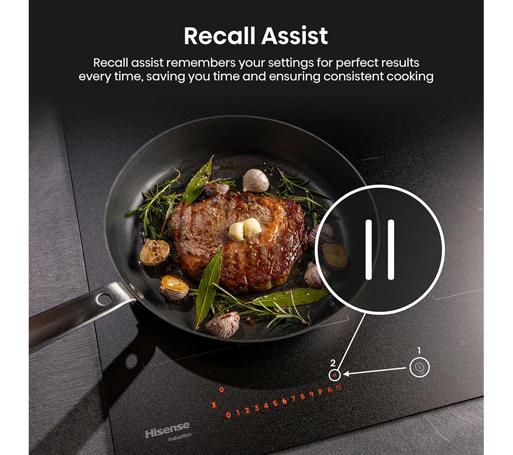 HISENSE Hi8 HI6443SRWF 60 cm Electric Induction Hob - Matte Black image number 11 of 26