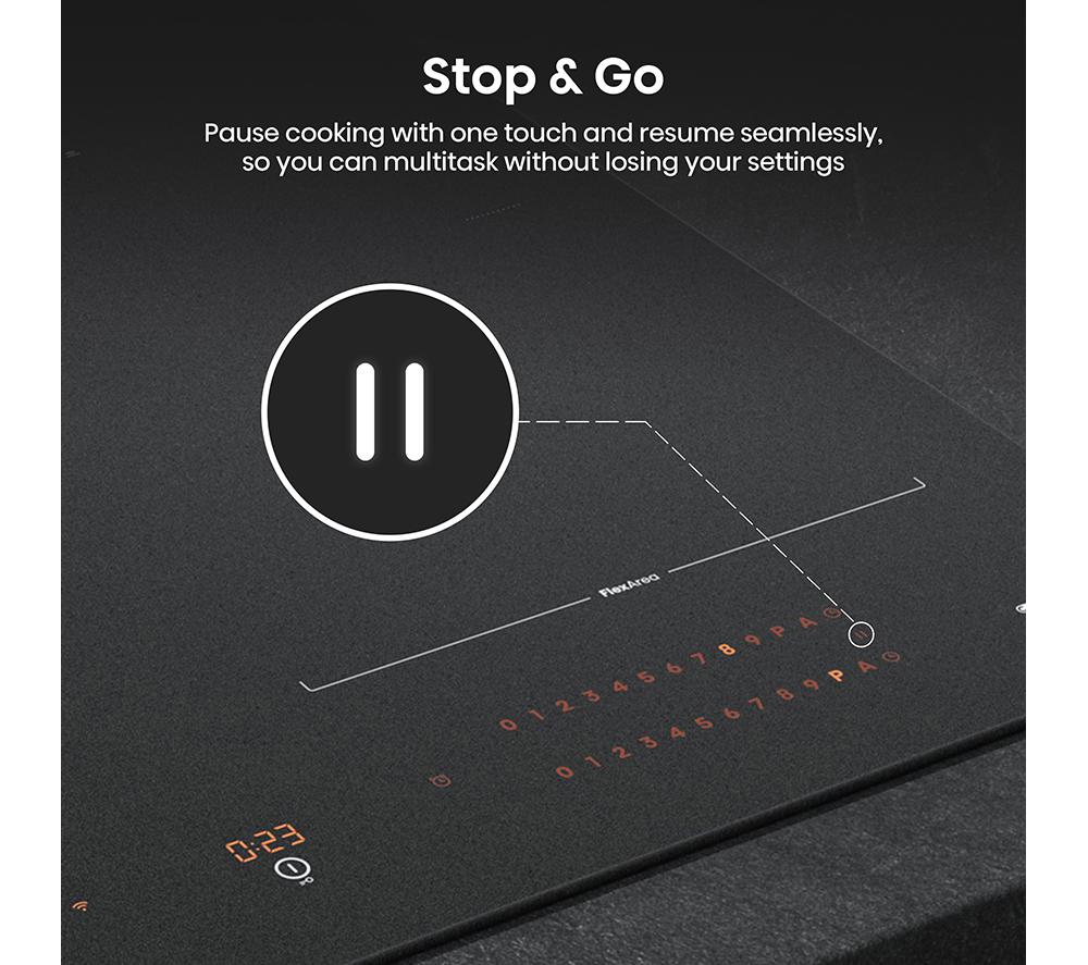 HISENSE Hi8 HI6443SRWF 60 cm Electric Induction Hob - Matte Black image number 16 of 26