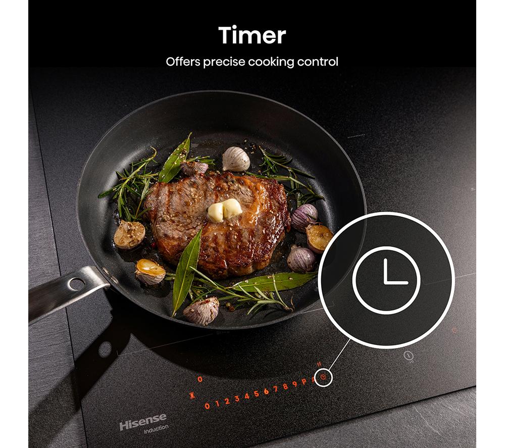 HISENSE Hi8 HI6443SRWF 60 cm Electric Induction Hob - Matte Black image number 20 of 26
