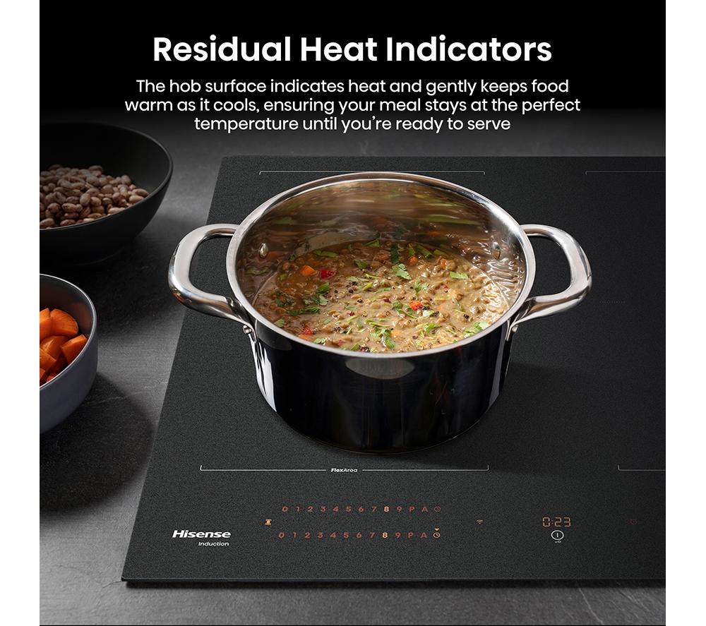 HISENSE Hi8 HI6443SRWF 60 cm Electric Induction Hob - Matte Black image number 21 of 26