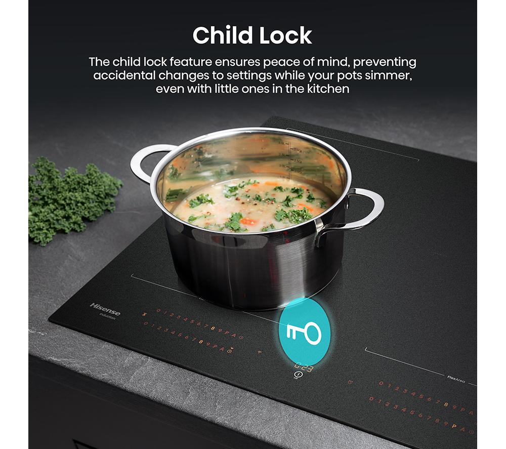 HISENSE Hi8 HI6443SRWF 60 cm Electric Induction Hob - Matte Black image number 22 of 26