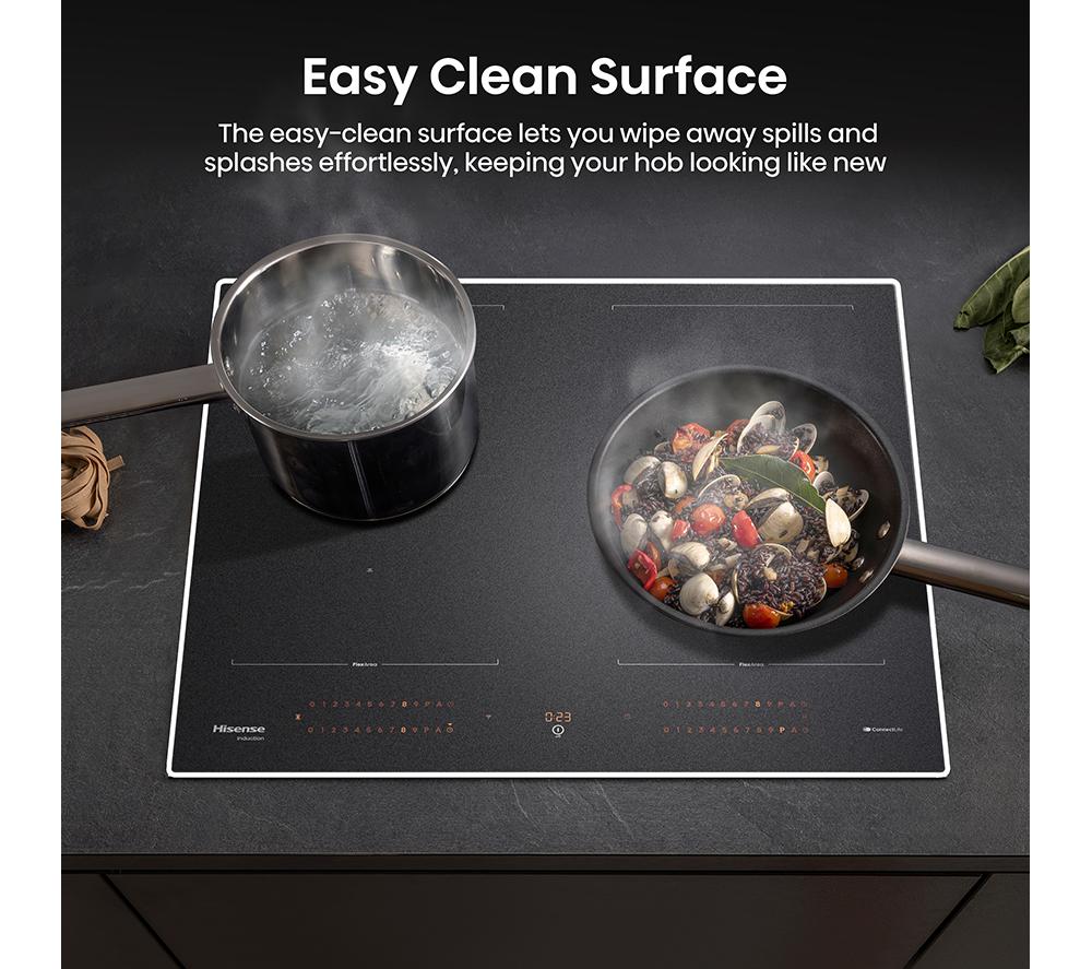 HISENSE Hi8 HI6443SRWF 60 cm Electric Induction Hob - Matte Black image number 23 of 26