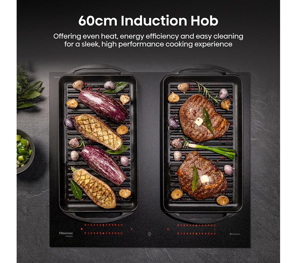 HISENSE Hi8 HI6443SRWF 60 cm Electric Induction Hob - Matte Black image number 24 of 26