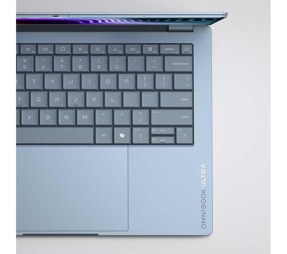 HP OmniBook Ultra 14" Laptop - Snapdragon X2 Plus, 512 GB SSD, Stone Blue image number 27 of 33