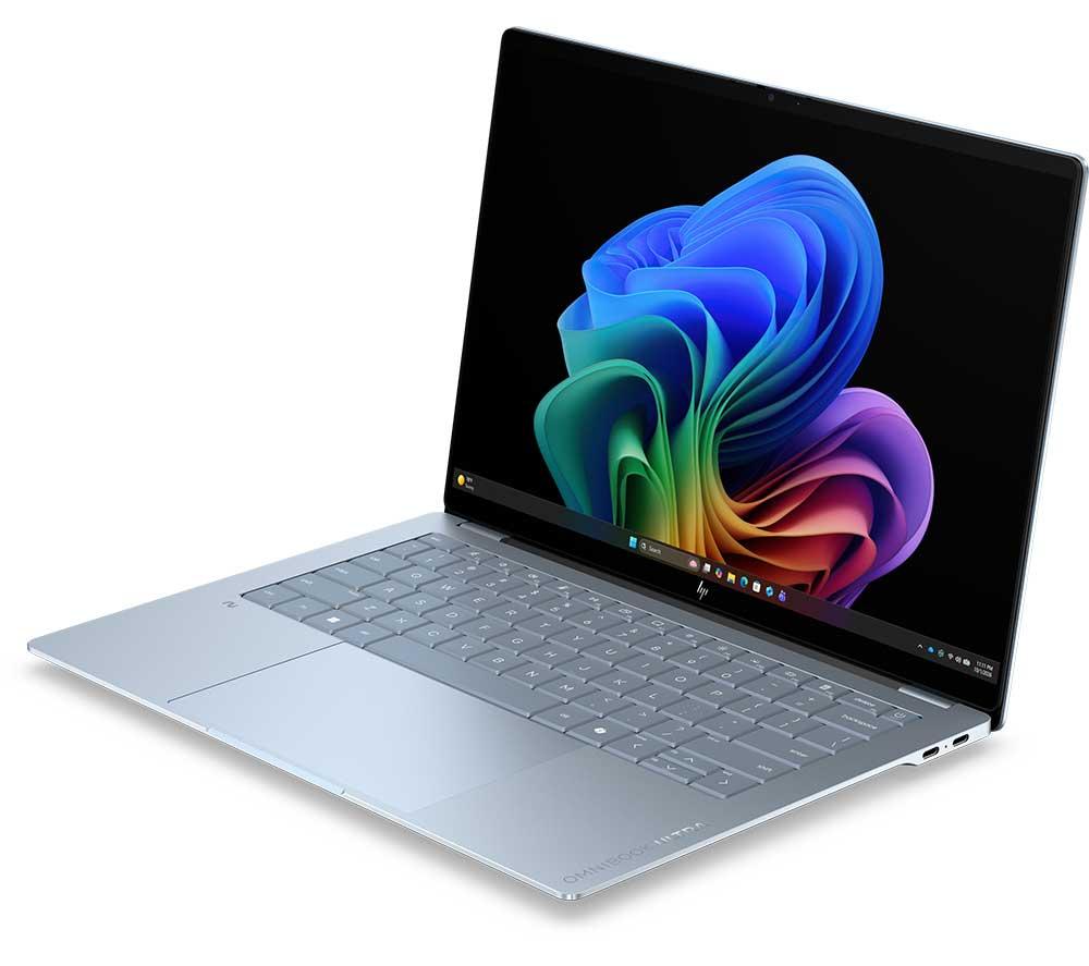 HP OmniBook Ultra 14" Laptop - Snapdragon X2 Plus, 512 GB SSD, Stone Blue image number 28 of 33