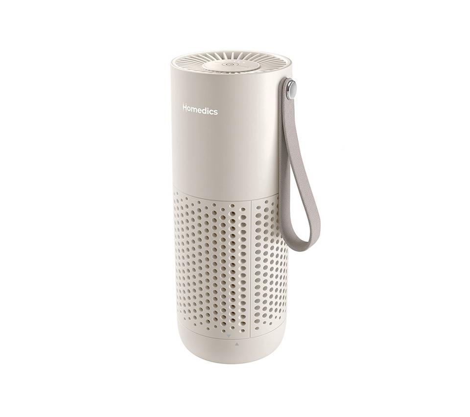 HOMEDICS WhisperPure Mini Air Purifier - Soft Stone