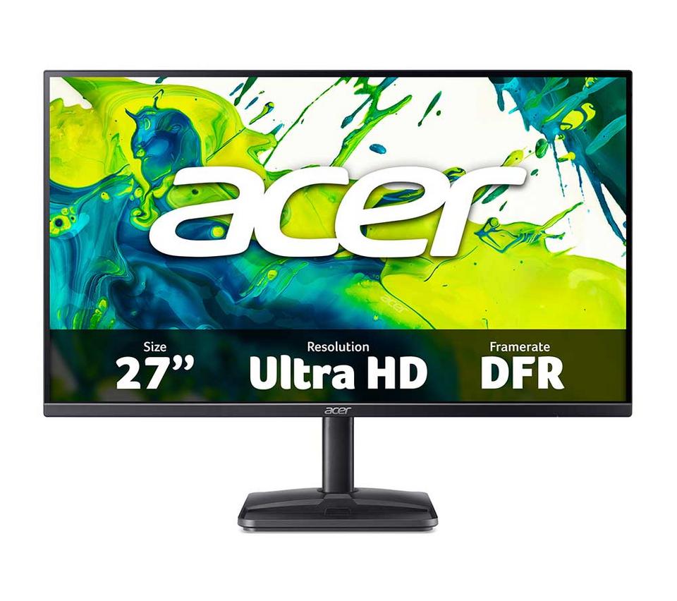 ACER EK271KL1 4K Ultra HD 27” IPS LCD Monitor - Black