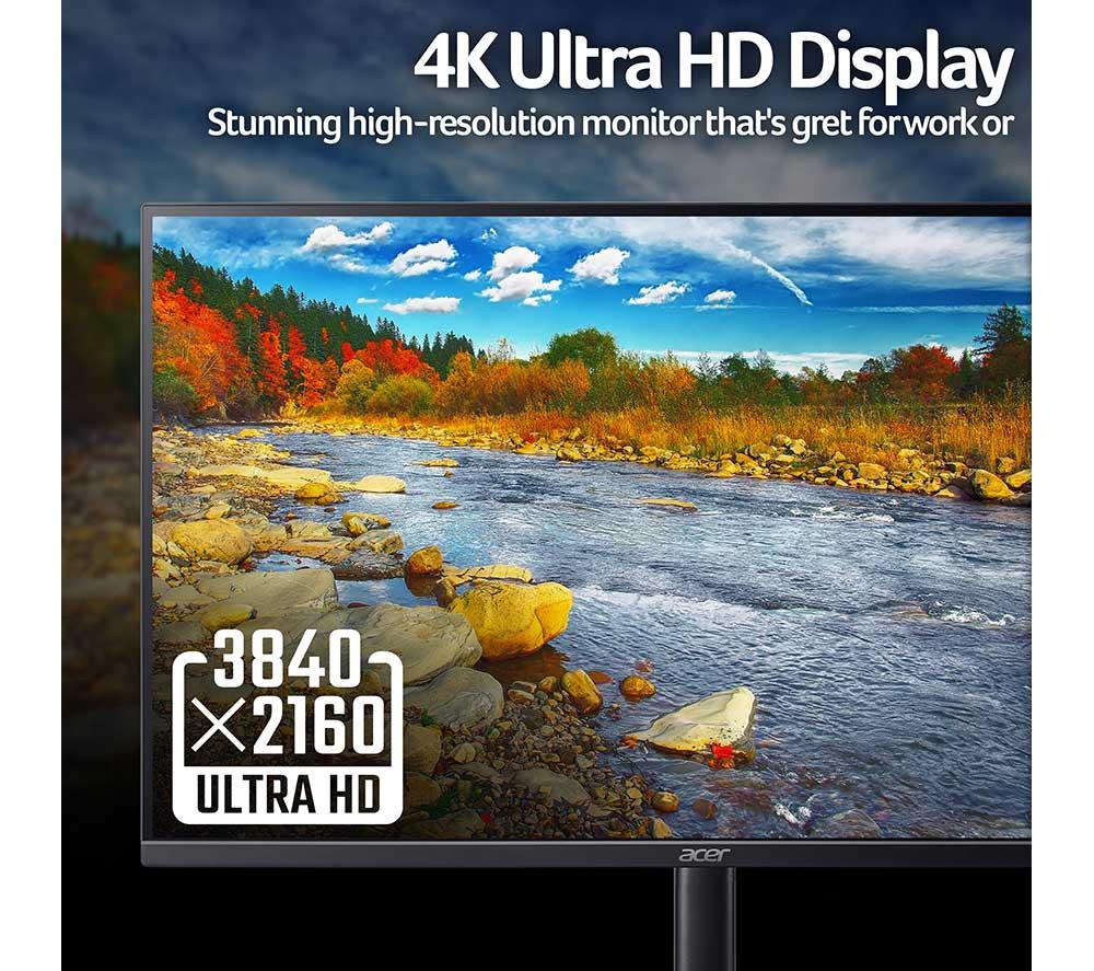 ACER EK271KL1 4K Ultra HD 27&rdquo; IPS LCD Monitor - Black image number 3 of 7