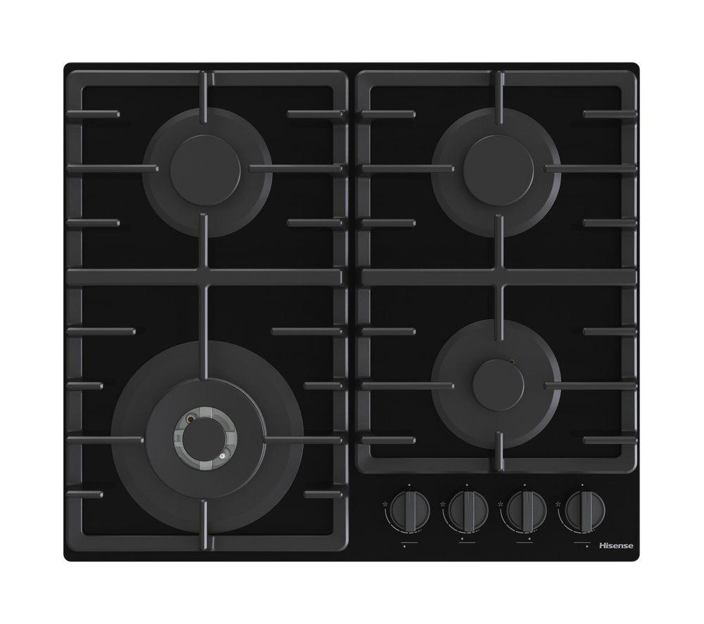 Hisense GG663BHF 60 cm Gas Hob - Black