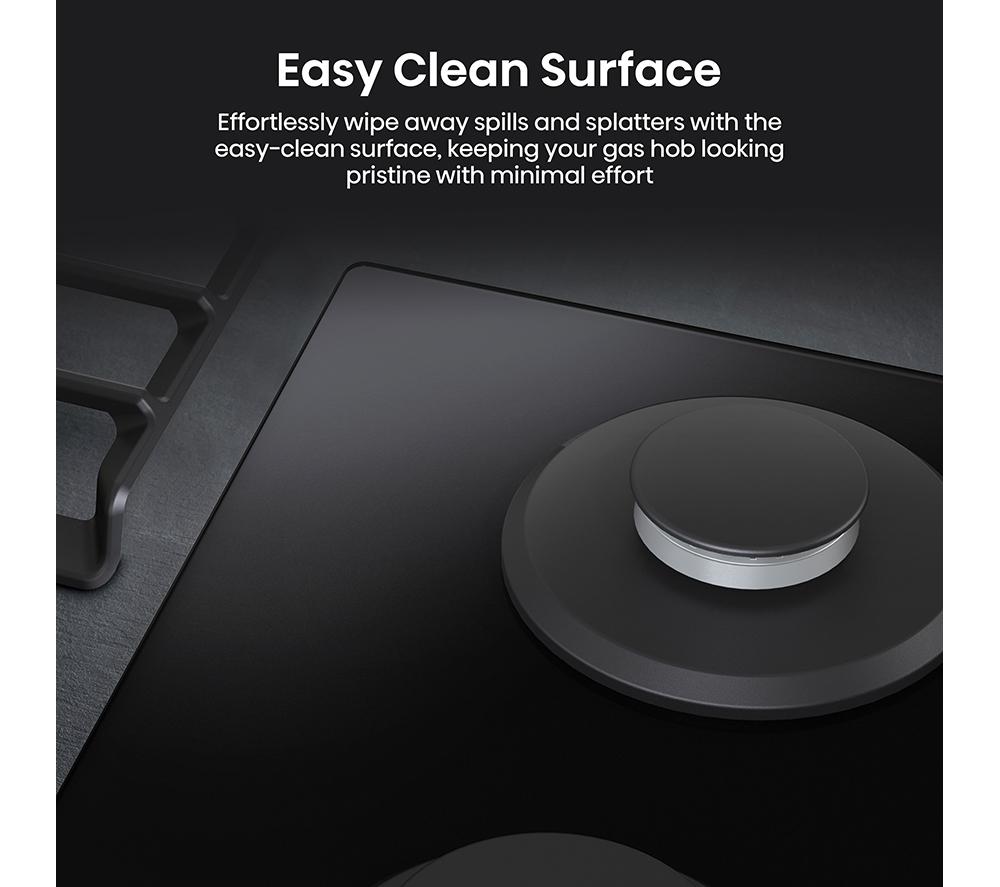 HISENSE GG663BHF 60 cm Gas Hob - Black image number 10 of 18