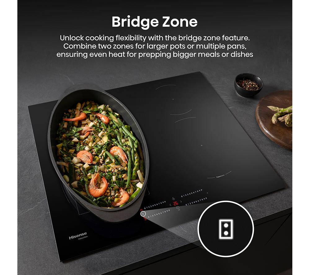 HISENSE Hi4 HIC6422BSC 60 cm Electric Induction Hob - Black image number 6 of 18