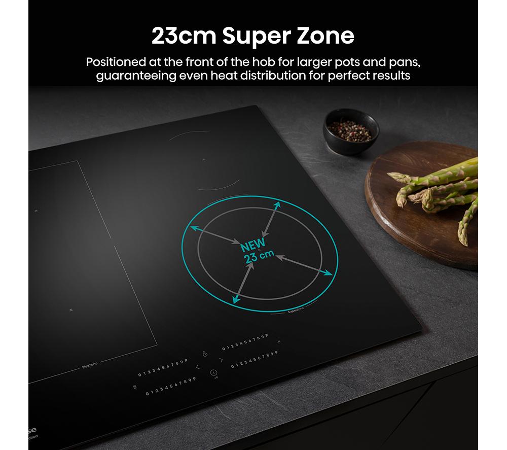 HISENSE Hi4 HIC6422BSC 60 cm Electric Induction Hob - Black image number 7 of 18