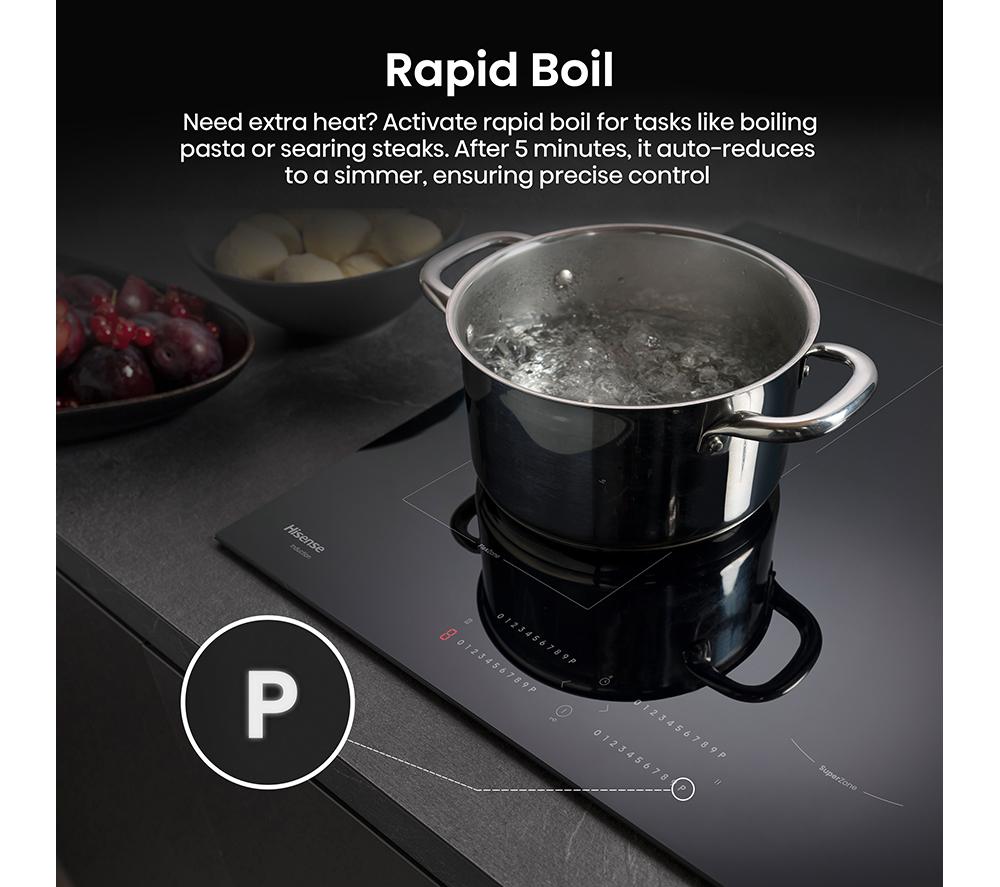 HISENSE Hi4 HIC6422BSC 60 cm Electric Induction Hob - Black image number 8 of 18