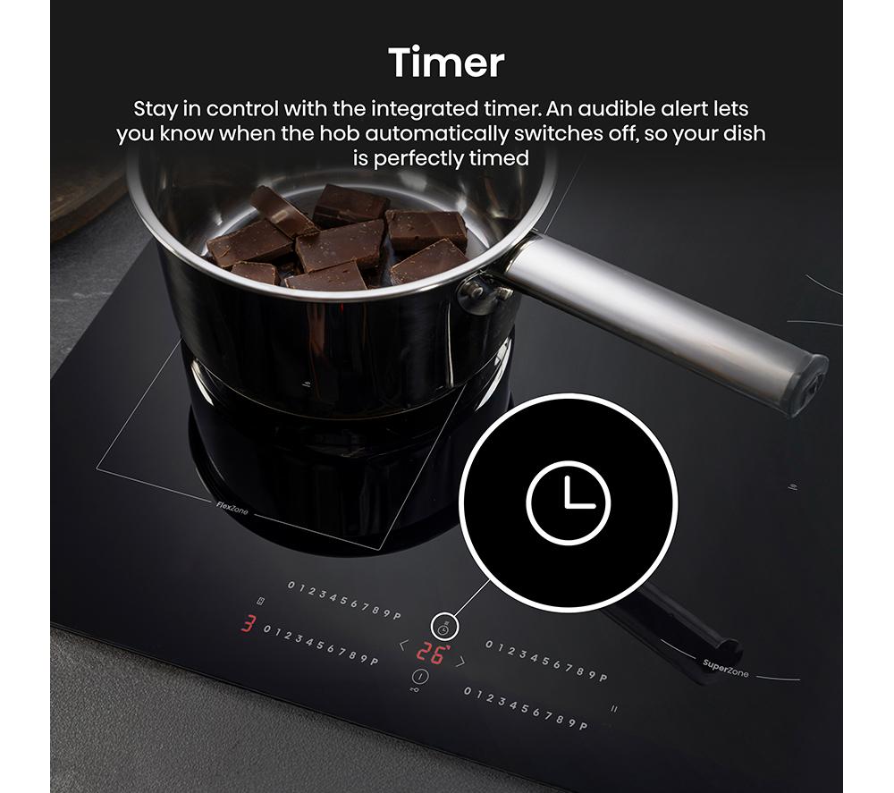HISENSE Hi4 HIC6422BSC 60 cm Electric Induction Hob - Black image number 9 of 18
