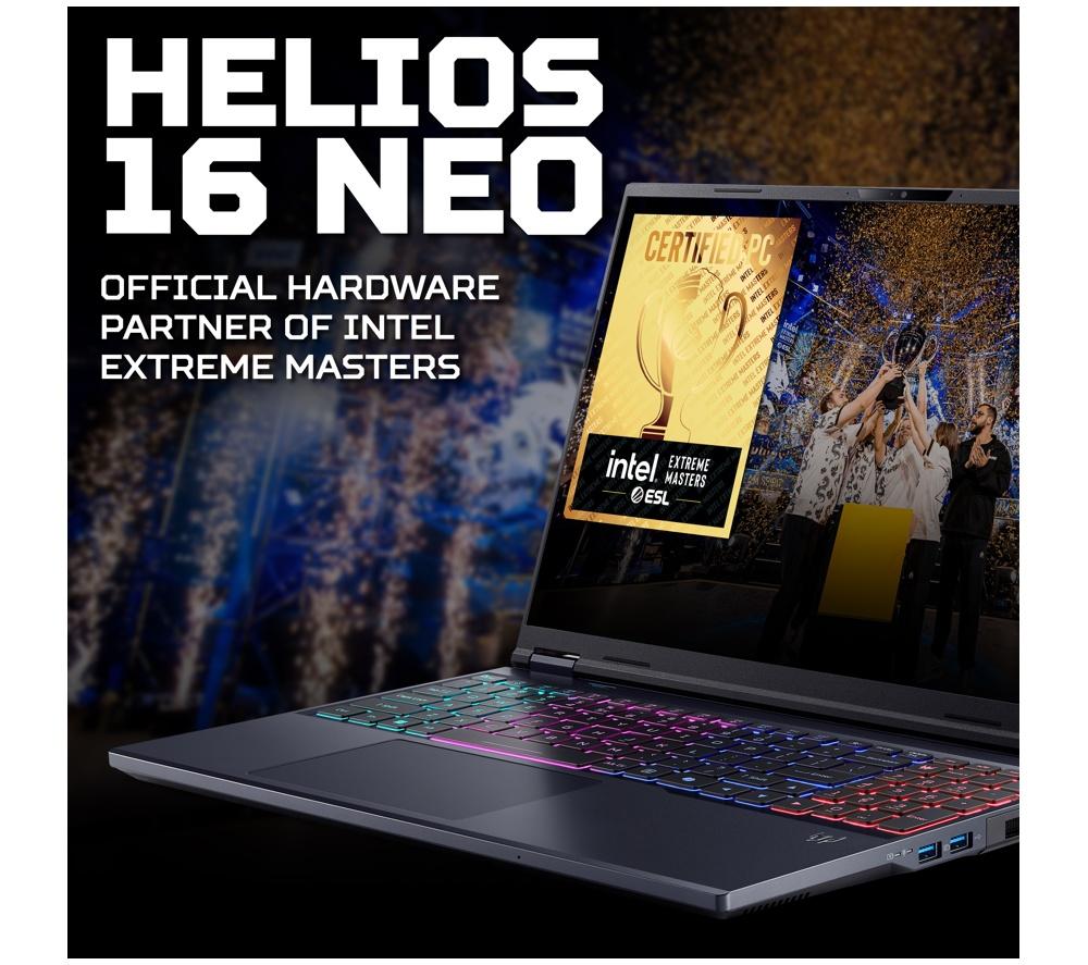 ACER Predator Helios Neo 16 16" Gaming Laptop - Intel&reg; Core&trade; i7, RTX 5070, 1 TB SSD image number 2 of 11
