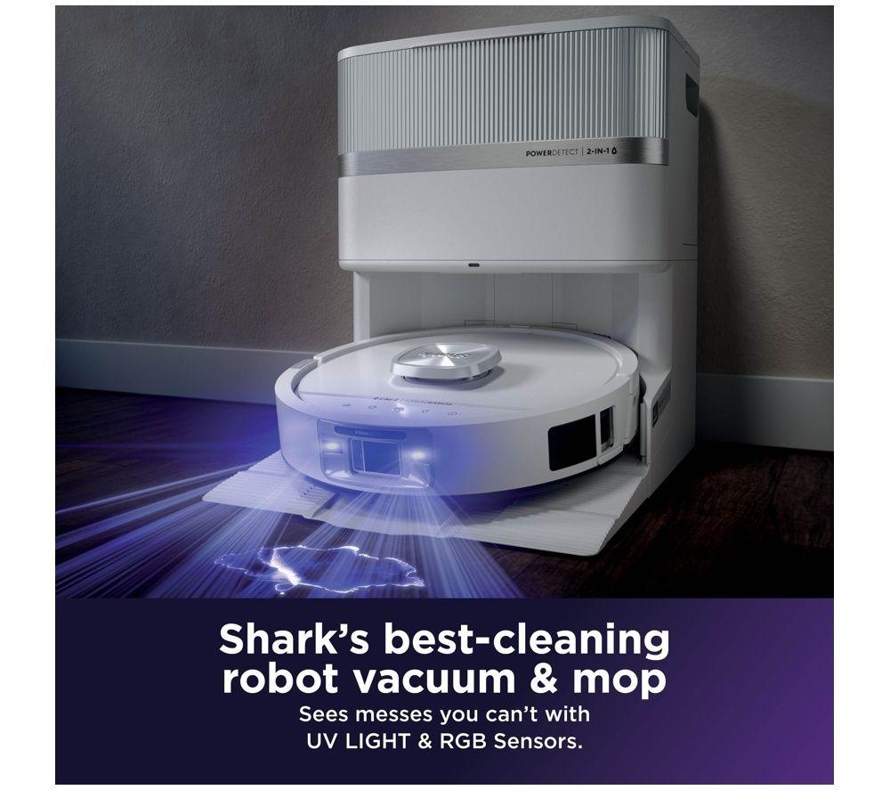 SHARK PowerDetect UV Reveal RV3000XEUKWH Robot Vacuum Cleaner &ndash; White image number 3 of 11