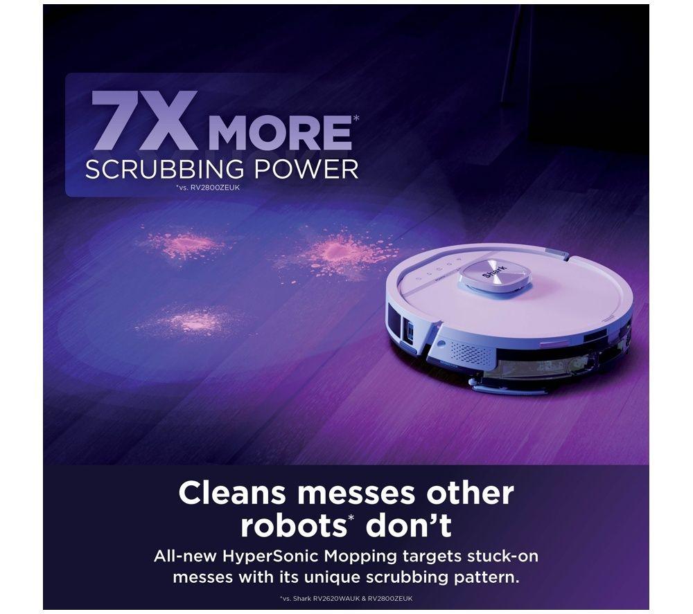 SHARK PowerDetect UV Reveal RV3000XEUKWH Robot Vacuum Cleaner &ndash; White image number 5 of 11