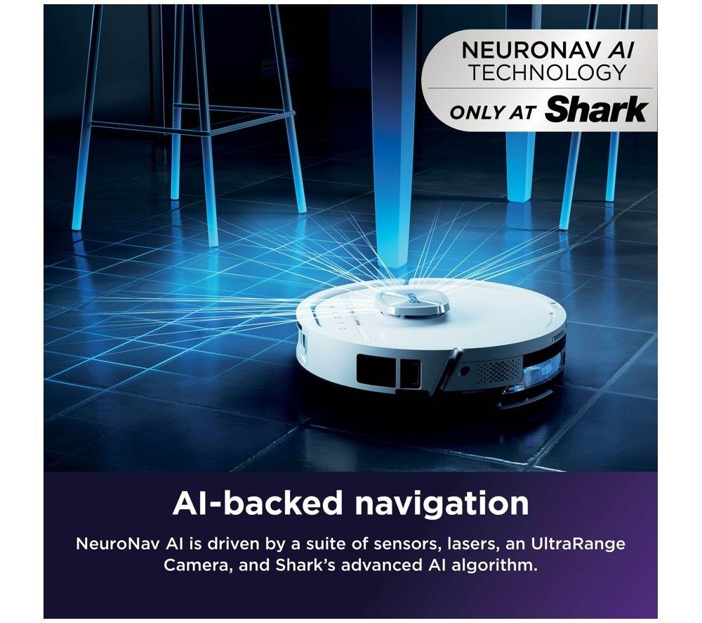 SHARK PowerDetect UV Reveal RV3000XEUKWH Robot Vacuum Cleaner &ndash; White image number 8 of 11