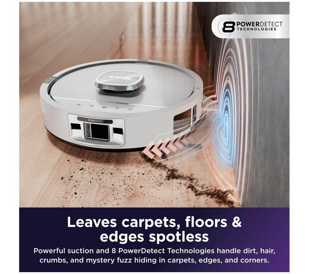 SHARK PowerDetect UV Reveal RV3000XEUKWH Robot Vacuum Cleaner &ndash; White image number 9 of 11