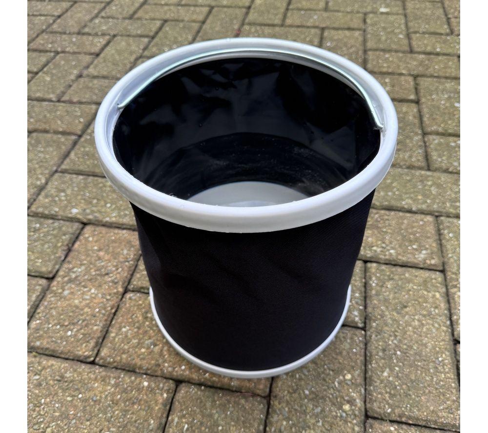 DREW&COLE Jet Hawk 11 litre Collapsible Bucket - Black image number 5 of 5