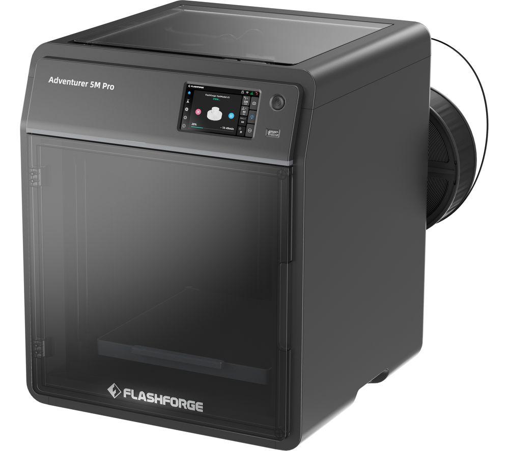 FLASHFORGE Adventurer 5M Pro Wireless 3D Printer - Black