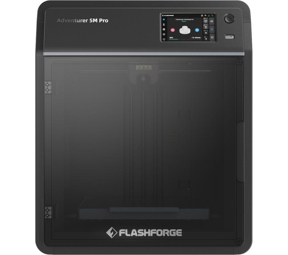 FLASHFORGE Adventurer 5M Pro Wireless 3D Printer - Black image number 4 of 4