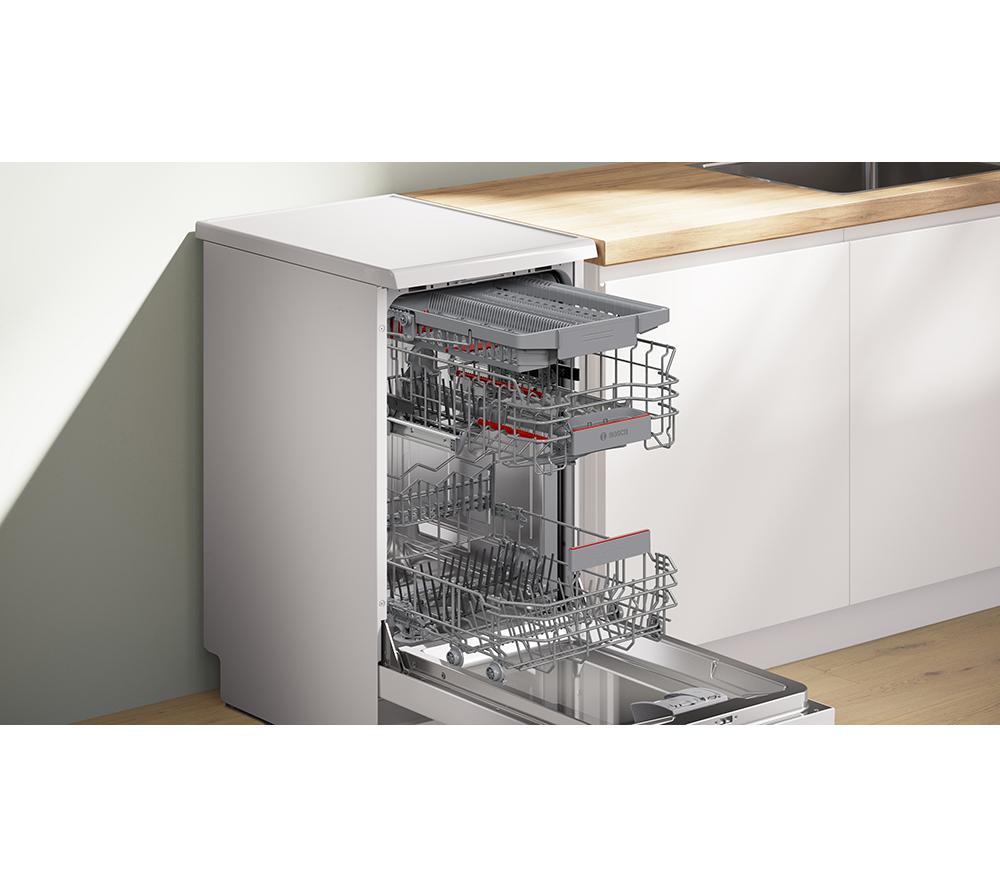 BOSCH Series 4 SPS4HMW14G Slimline WiFi-enabled Dishwasher - White image number 12 of 15