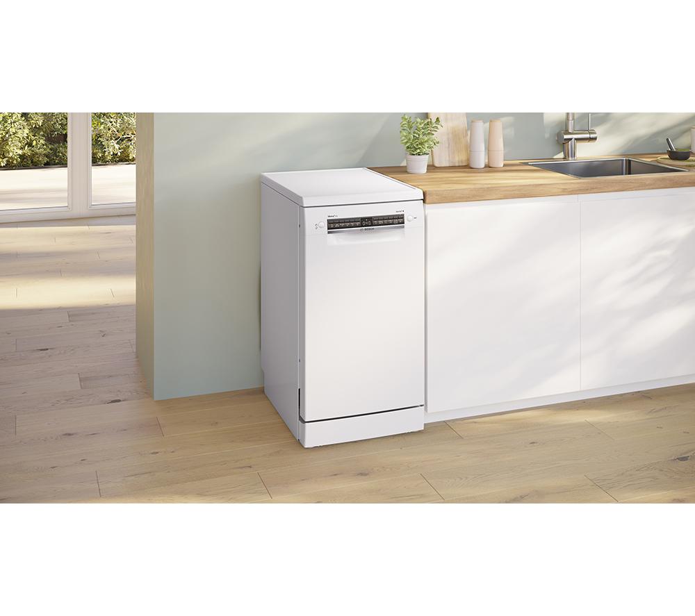 BOSCH Series 4 SPS4HMW14G Slimline WiFi-enabled Dishwasher - White image number 13 of 15