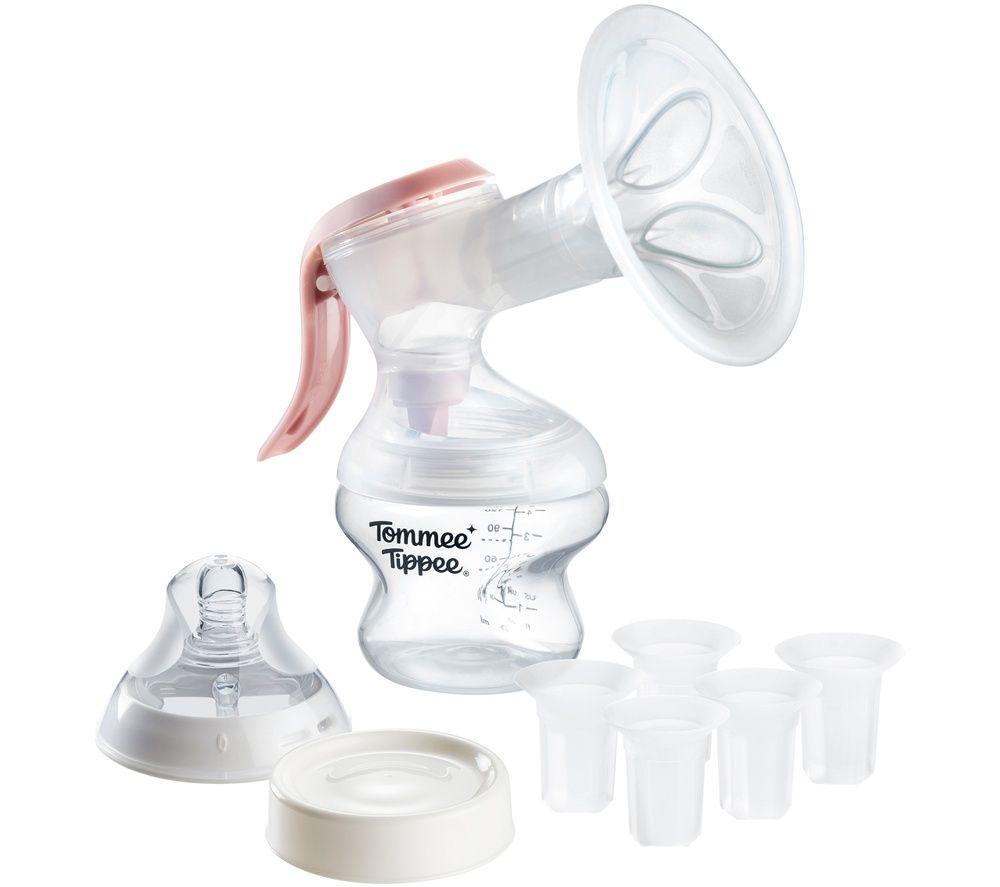 TOMMEE TIPPEE Single Manual Breast Pump - White image number 3 of 4