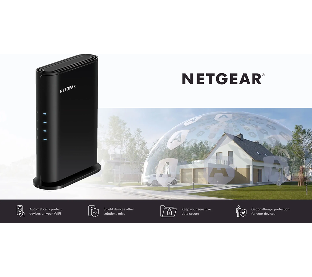 NETGEAR RAX9 WiFi Router - AX 1800, Dual-band image number 3 of 3