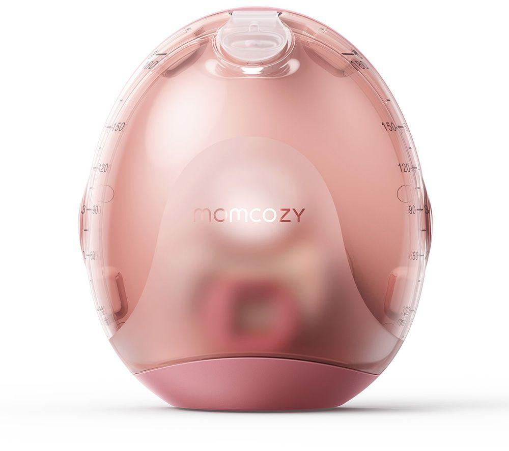 MOMCOZY Air 1 Ultra-slim Double Electric Breast Pump - White & Pink image number 4 of 6