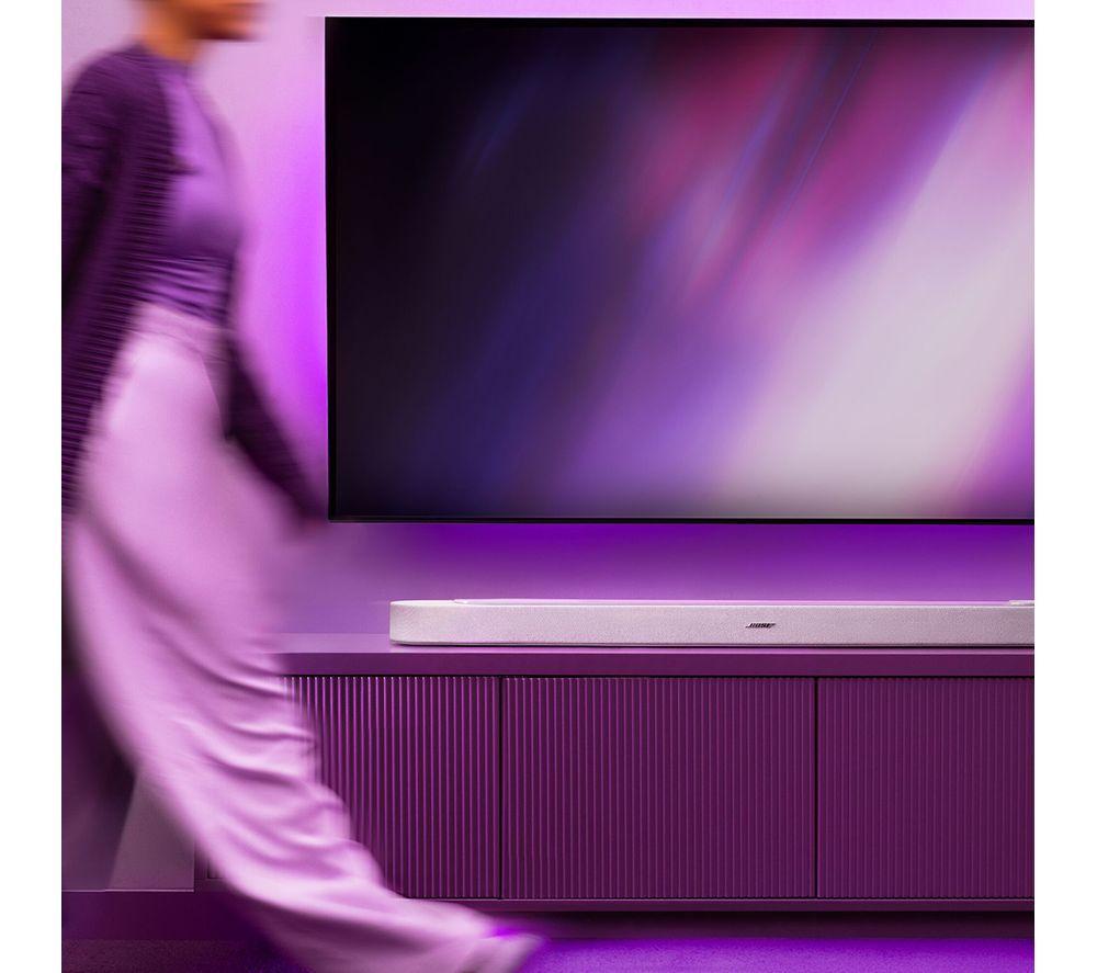 BOSE Lifestyle Ultra Soundbar & Lifestyle Ultra Wireless Multi-room Speaker Bundle with Amazon Alexa &ndash; White image number 10 of 24